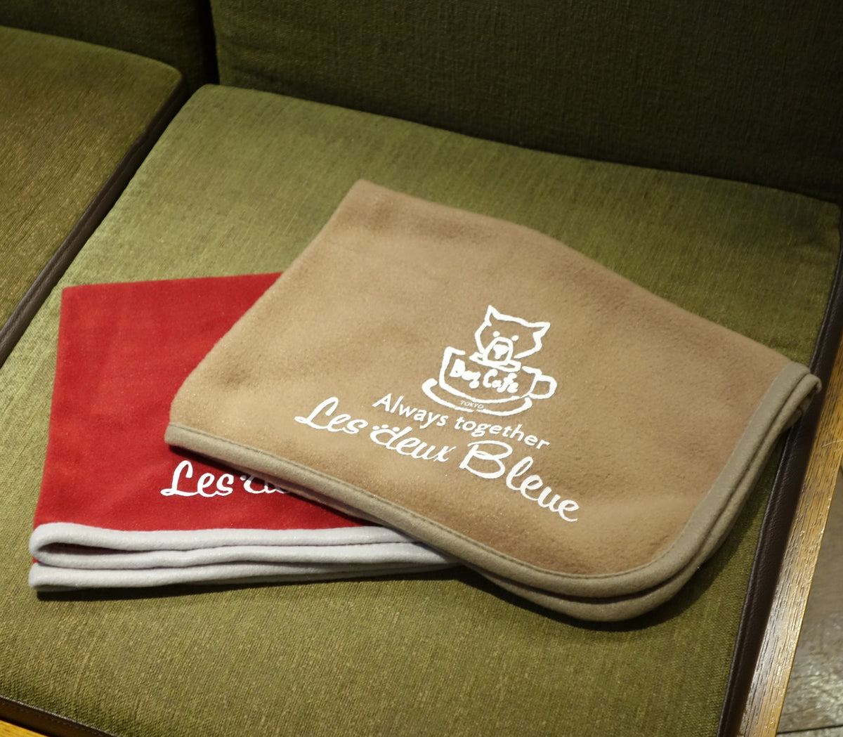 カフェマット – LES DEUX BLEUE
